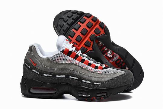 (image for) Nike Air Max 95 Undefeated Grey Red Black Men's Shoes-105